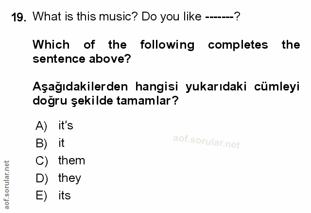 Soru 19
