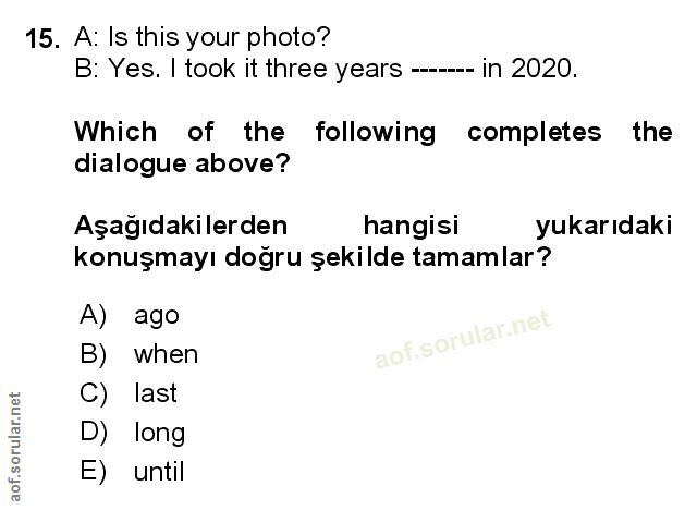 Soru 15
