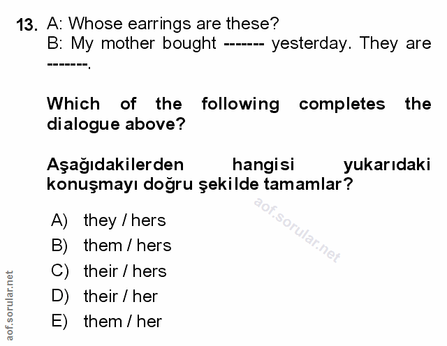 Soru 13