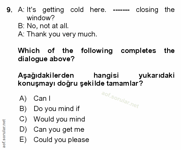 Soru 9