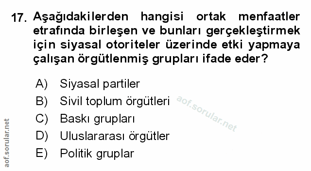 Soru 17