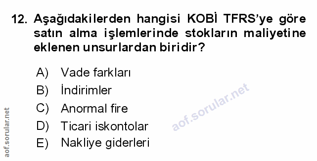 Soru 12