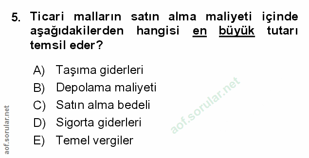 Soru 5