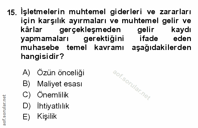 Soru 15