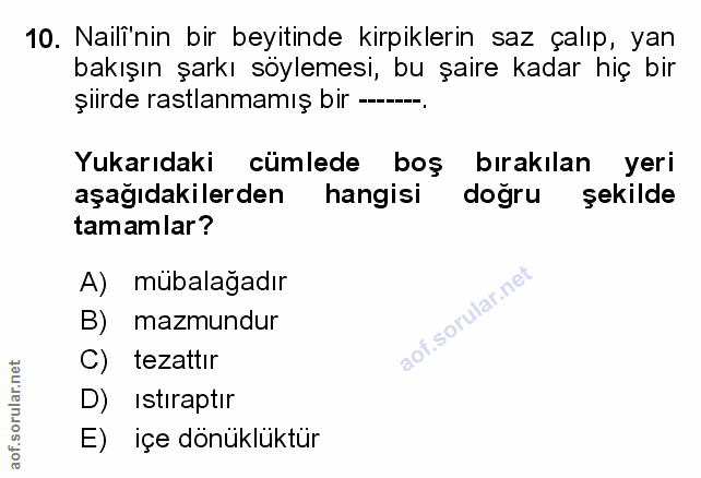 Soru 10