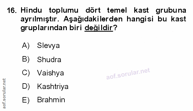 Soru 16