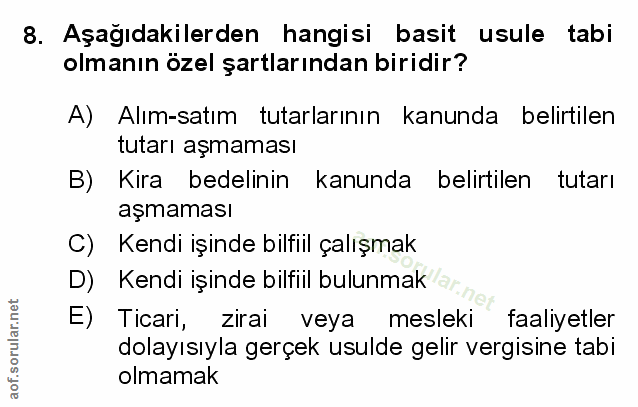 Soru 8