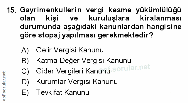Soru 15