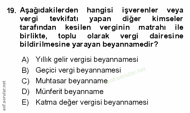 Soru 19