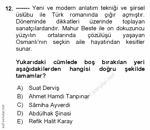 Soru 12