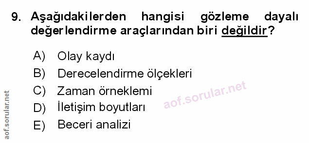 Soru 9