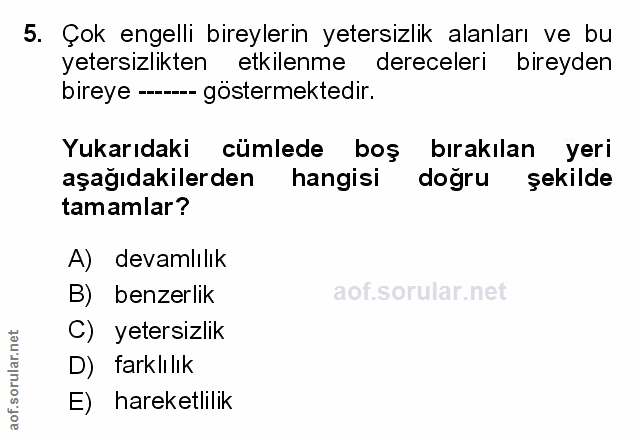 Soru 5