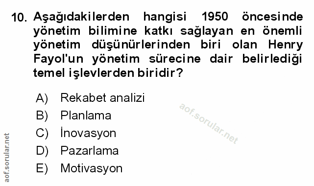 Soru 10