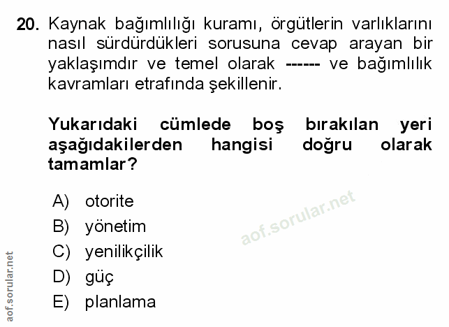 Soru 20