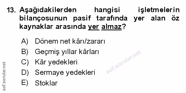 Soru 13