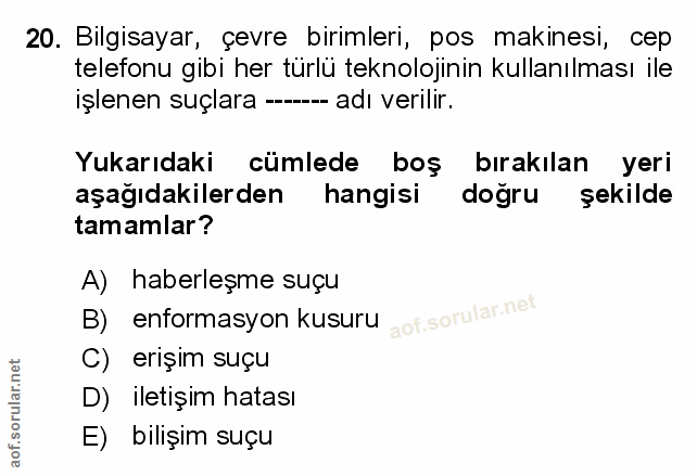 Soru 20
