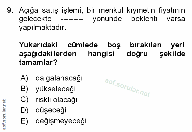 Soru 9