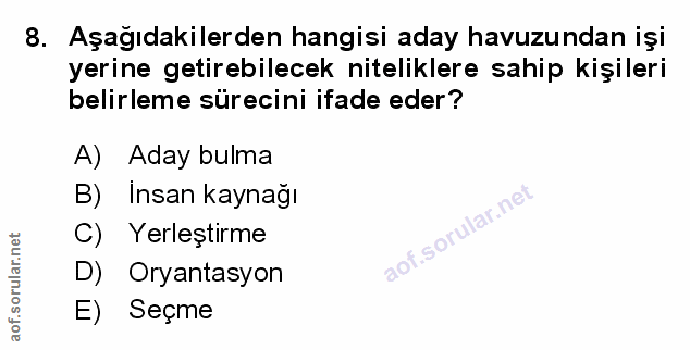 Soru 8