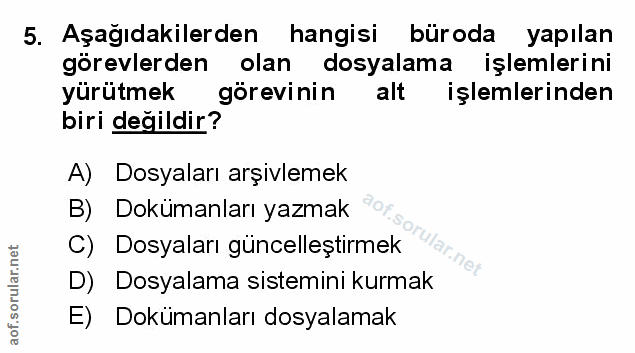 Soru 5