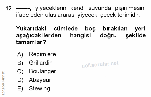 Soru 12