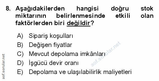 Soru 8