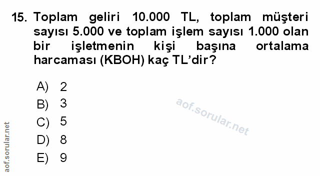 Soru 15