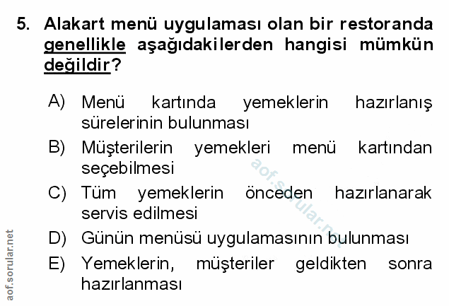 Soru 5