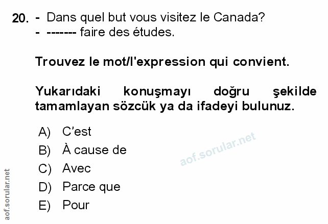 Soru 20