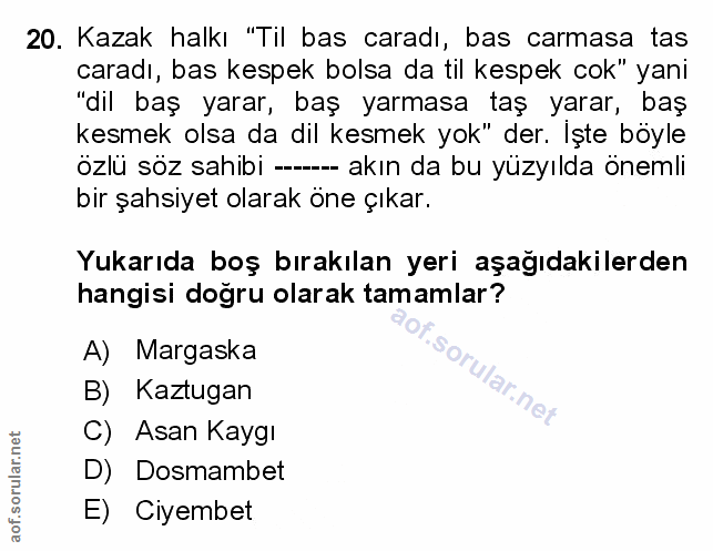 Soru 20