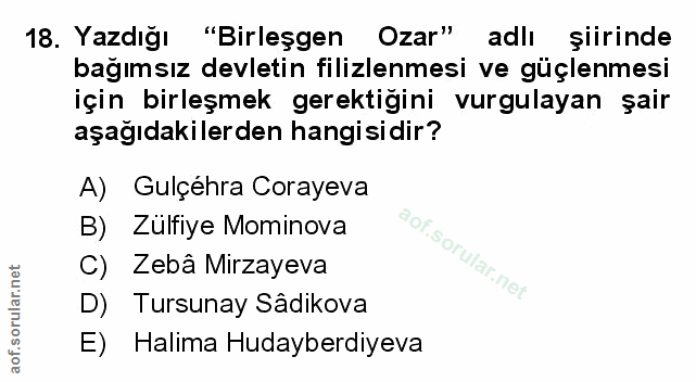Soru 18