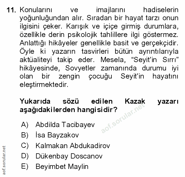 Soru 11