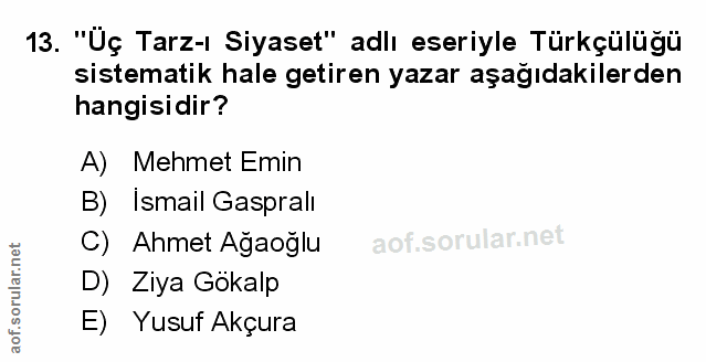Soru 13