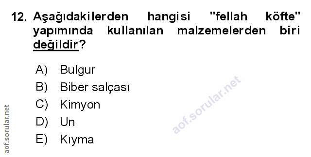 Soru 12