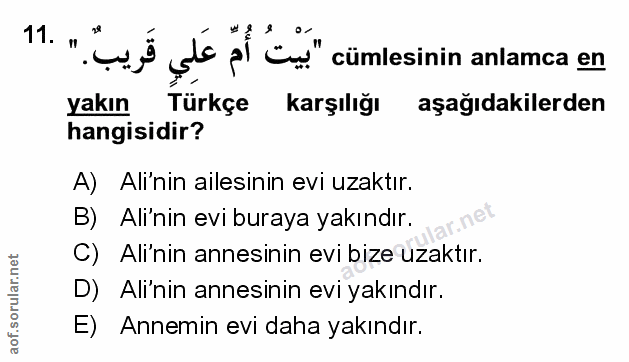 Soru 11