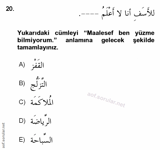 Soru 20
