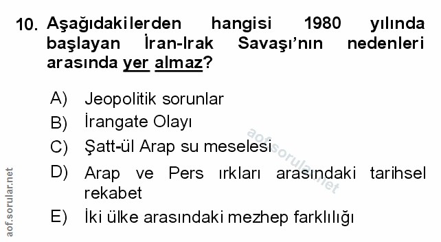 Soru 10