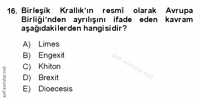 Soru 16