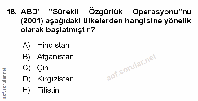 Soru 18