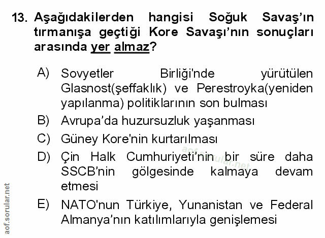 Soru 13