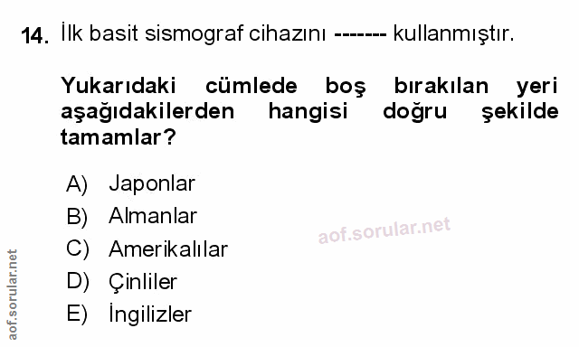 Soru 14