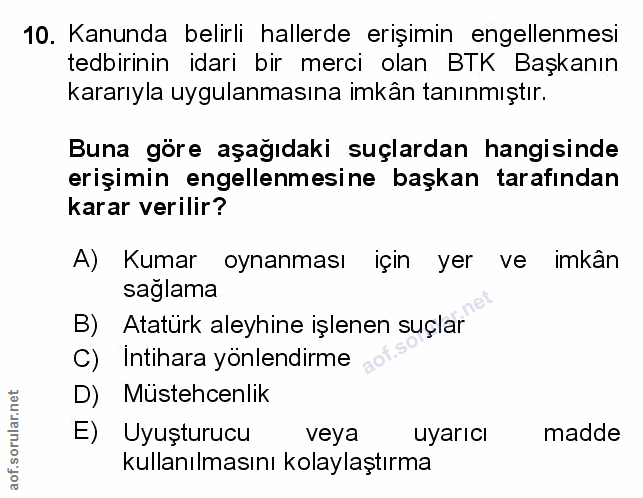 Soru 10