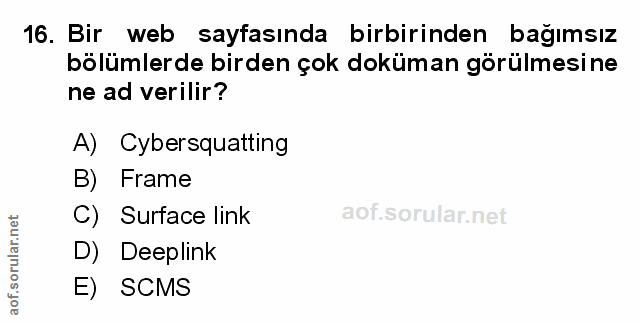 Soru 16