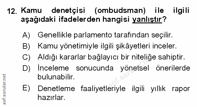 Soru 12