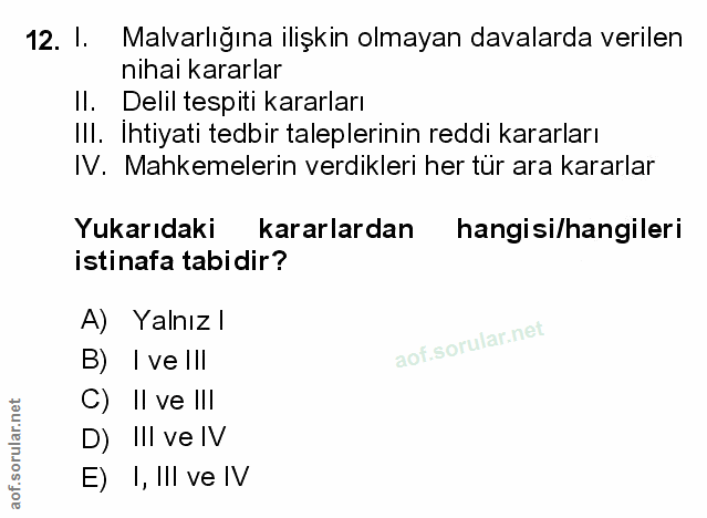 Soru 12