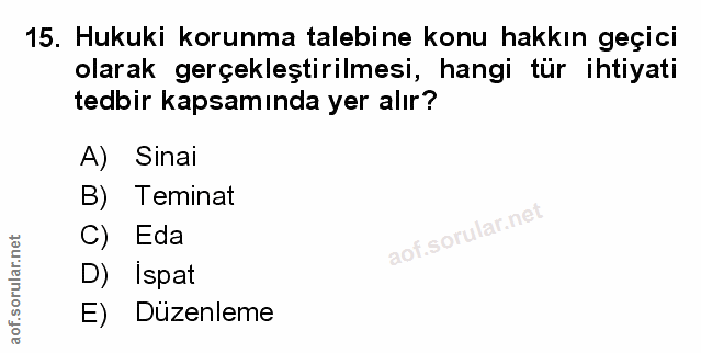 Soru 15