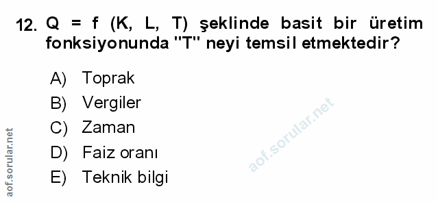 Soru 12