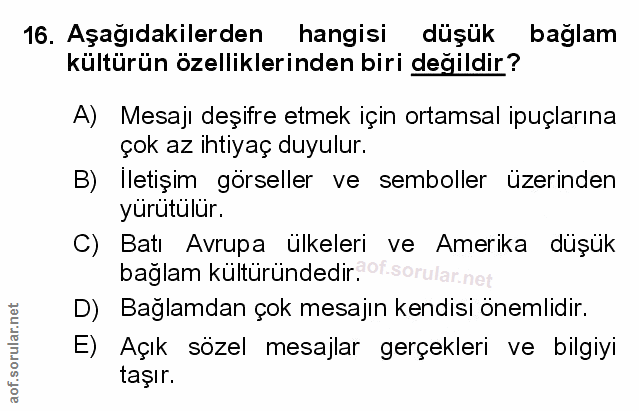 Soru 16