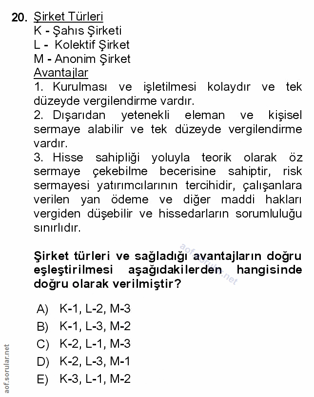 Soru 20