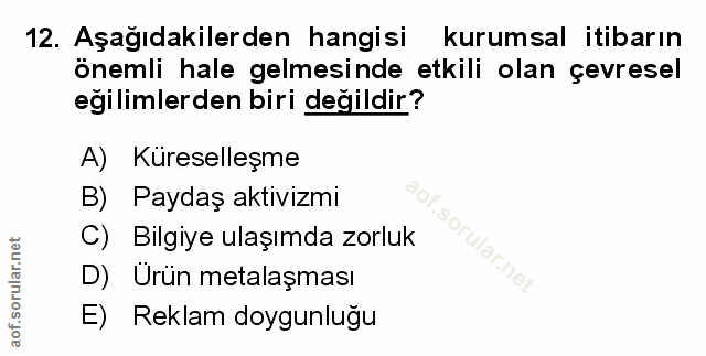 Soru 12