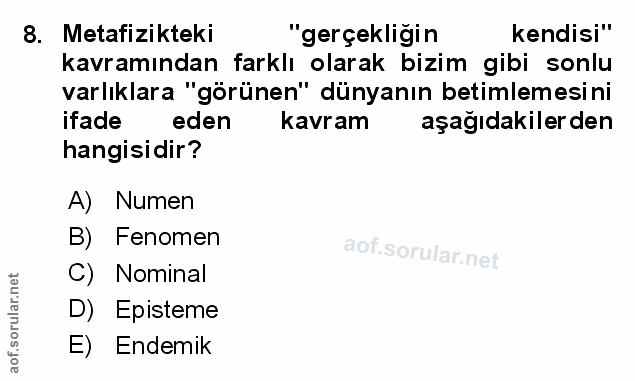 Soru 8